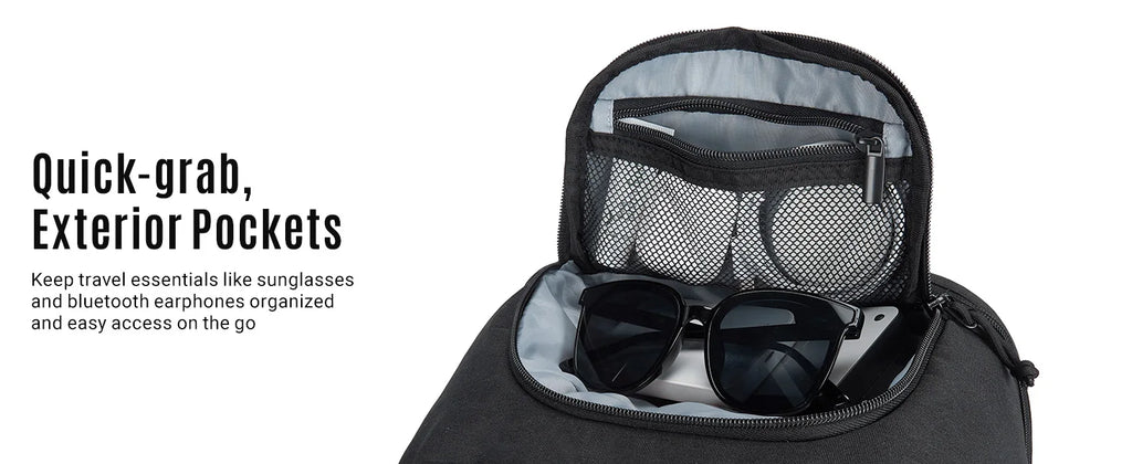 LIGHT FLIGHT Travel Backpack for Men TSA Large Airplane Cabin Backpack Lightweight Waterproof Laptop Backpack Urban Style