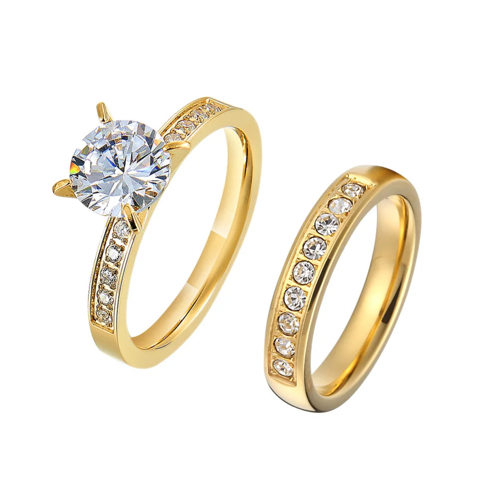Wedding Engagement Rings Bridal Sets