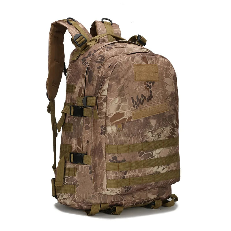 50L 3D Outdoors Tactical Backpack Molle Assault Bag Waterproof Hunting Climbing Hiking Fishing Trekking Travel Mochila Rucksack