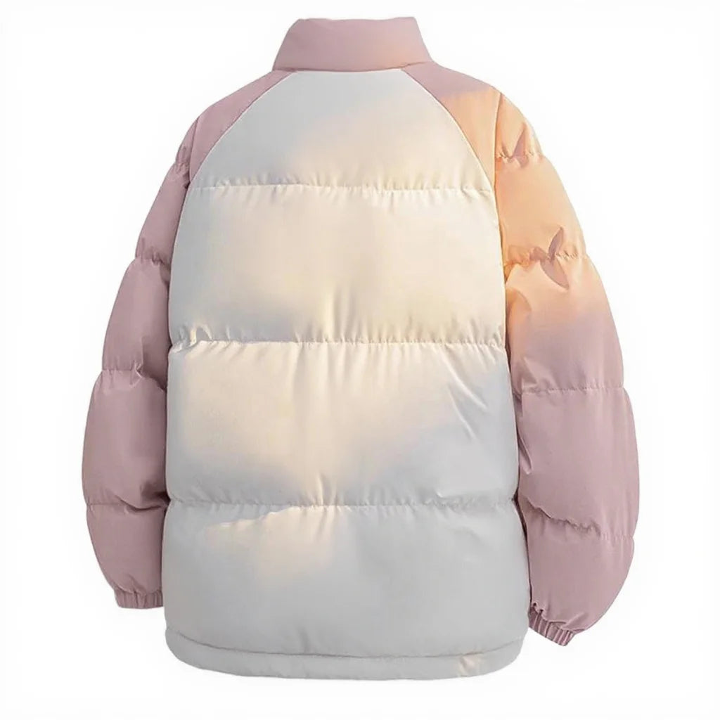 Men's Winter Cotton-padded Jacket,Outdoor Waterproof & Windproof Down Coat, Thickened Warm Casual Cotton-padded Outerwear