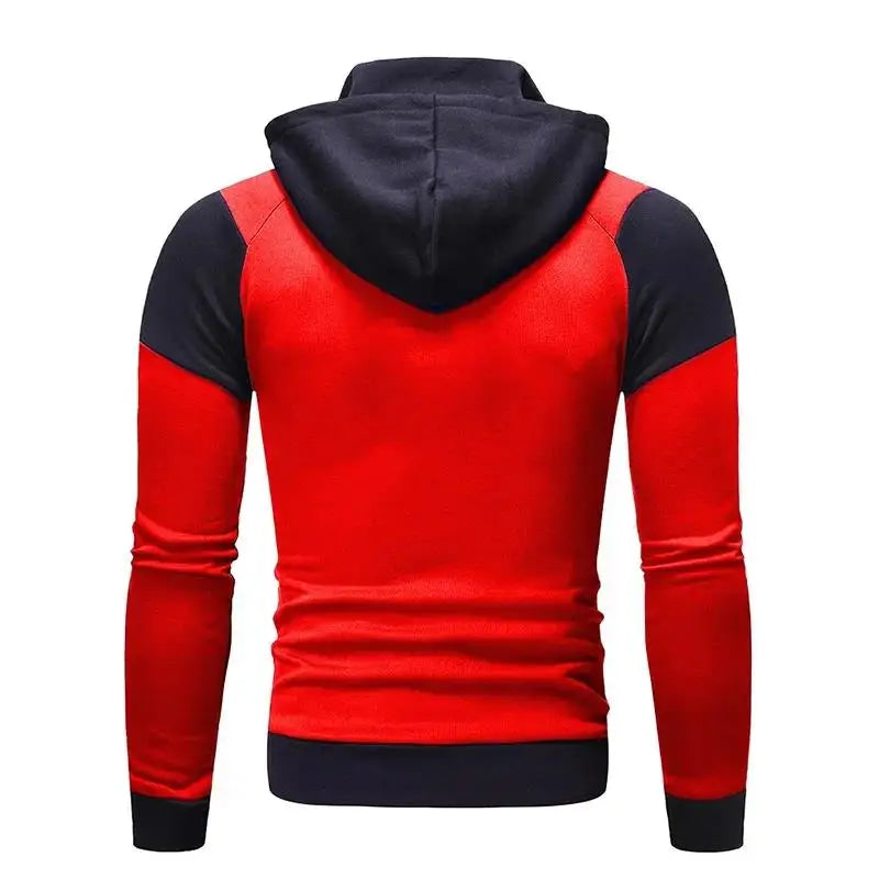 Double Zipper Sweatshirt Suit Autumn Two Piece Set of Pieces for Men Sports Suits New in Sweatshirts Hooded Zip-up Pant Sets
