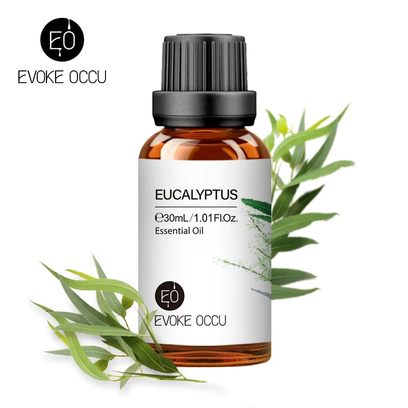 30ML Pure Jasmine Rose Mint Lavender Vanilla Essential Oil for Diffuser, Humidifier, Massage, Skin Hair Care, Soap Candle Making