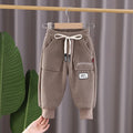 New Winter Fashion Baby Girls Clothes Children Boys Thicken Warm Pants Kids Trousers Toddler Casual Costume Infant Sportswear