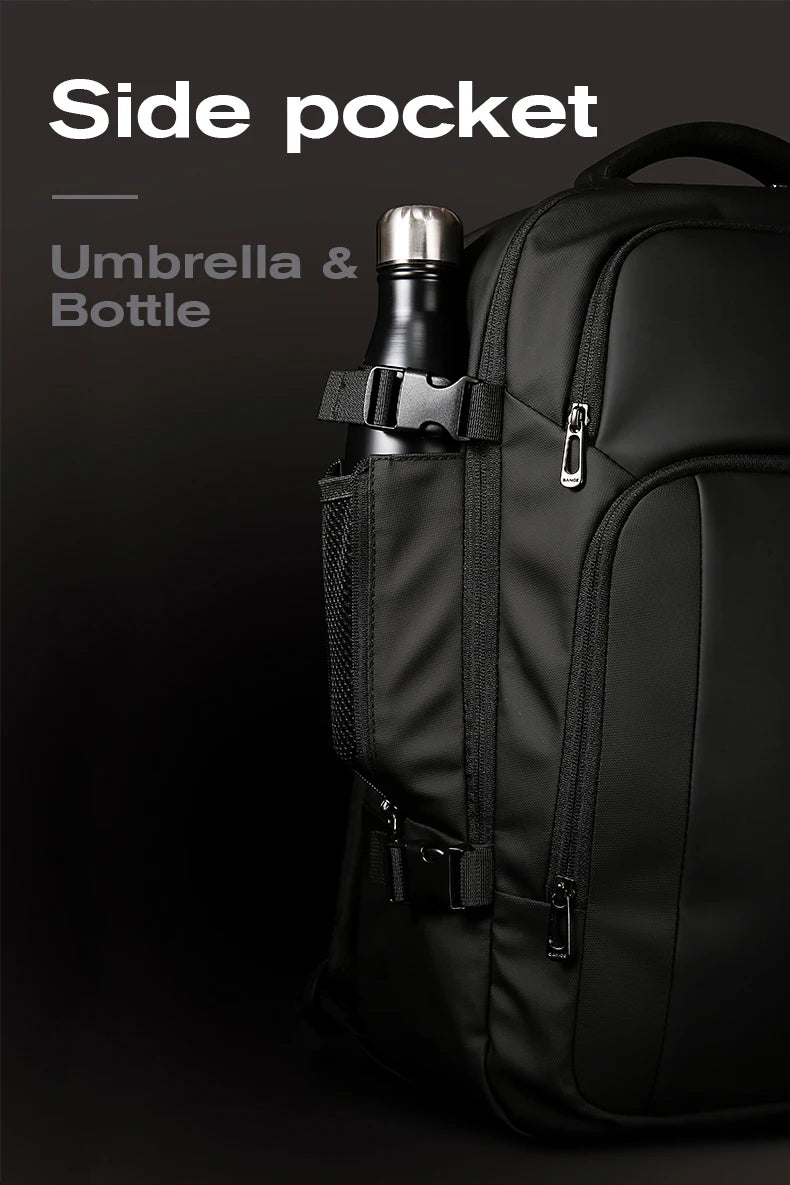 BANGE New Design Large Capacity Oxford Men 15.6 inch Laptop Backpack Softback Business Waterproof Backpacks with USB Charing