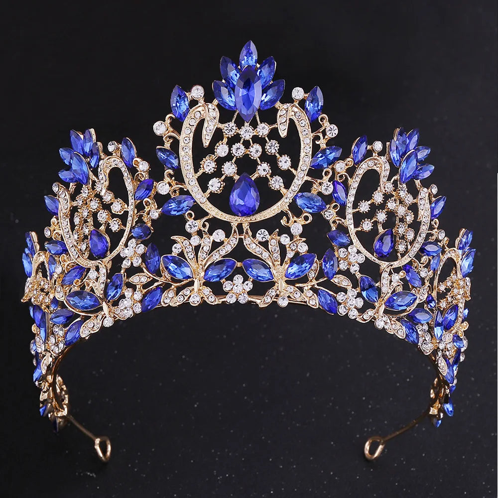 Rhinestone Tiaras and Bridal Wedding Hair  Jewelry