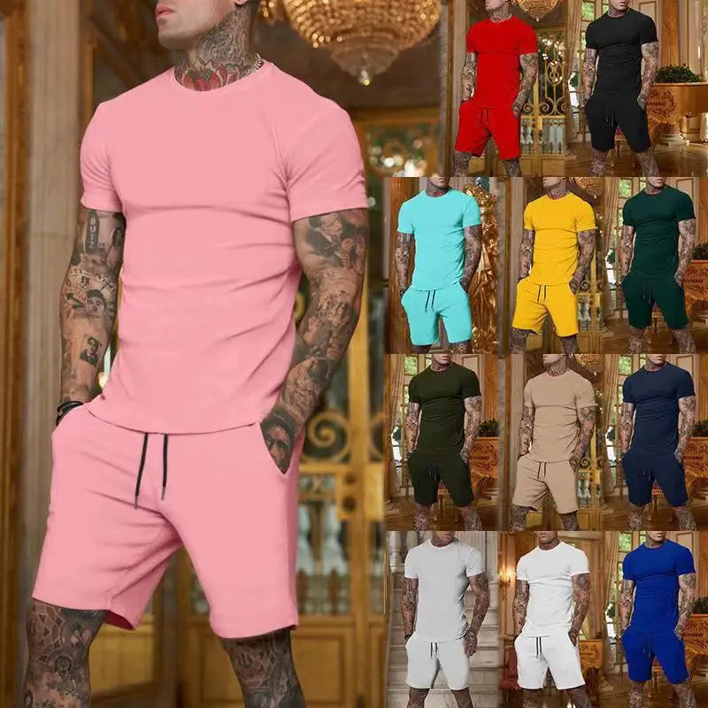 T-shirt shorts set
