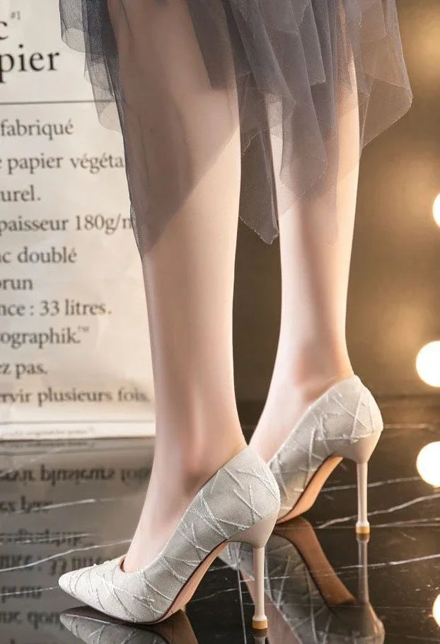 Shoes For Women Sexy Woman Pumps Pointed Toe Wedding Bride Shoe Luxury Women's On Offer Social Promotion Hot Brand Casual