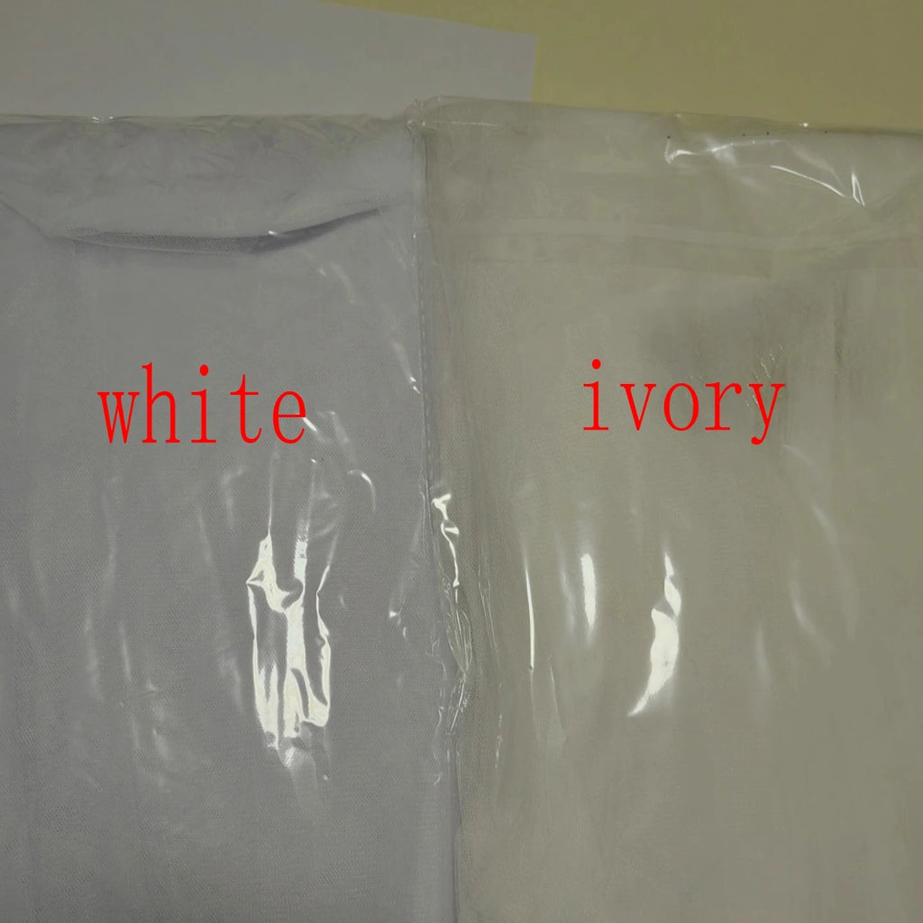 Short Wedding veil