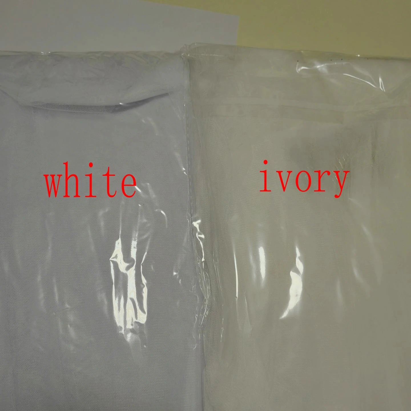 Short Wedding veil