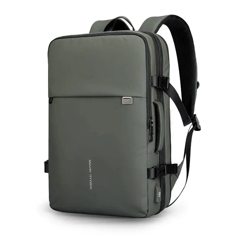 MARK RYDEN Large Travel Backpack Men Multi-functional 39L Expandable Airline Approved 17.3inch Laptop Backpack Ykk Zipper