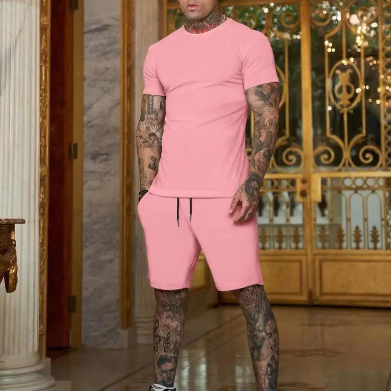 T-shirt shorts set