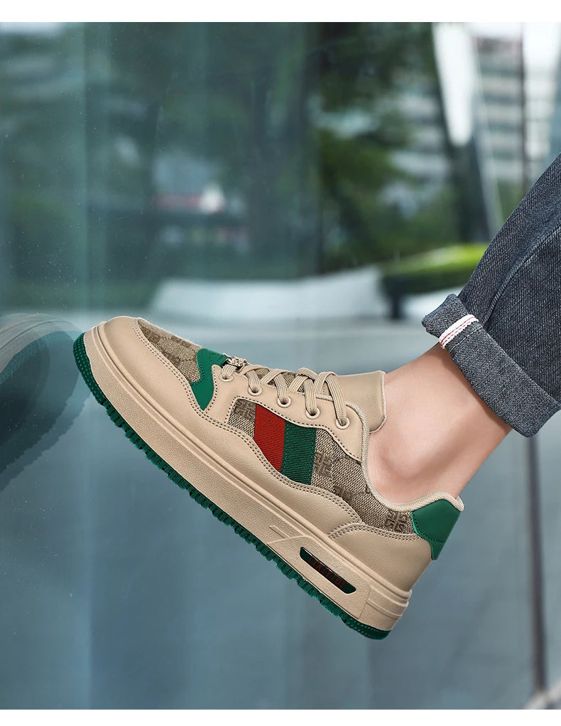 2025 Couple Style Board Shoes Retro All Comfortable Street Fashion Shoes Non-slip Wear Outdoor Casual Board Shoes