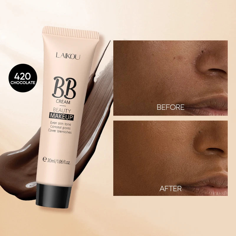 9-color Optional Concealer BB Cream 30ml Natural Facial Concealer Primer Ultimate Coverage Waterproof Foundations Makeup
