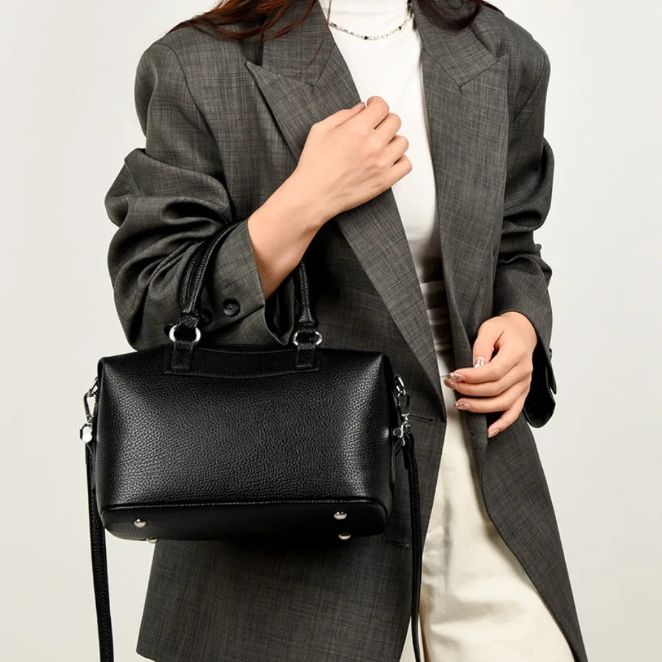 High Quality Soft Pu Leather Casual Tote Bags Women Hand Bags Shoulder Crossbody Messanger Bag Female Large Capacity Sac A Main