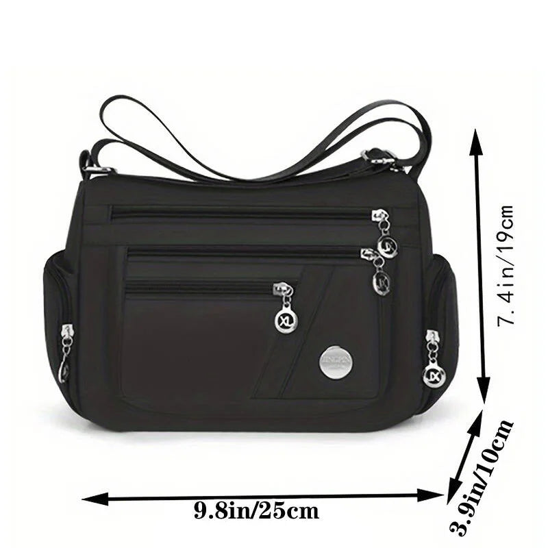 Neutral Crossbody Bags for Men and Women Are Suitable for Daily Commuting and Going to School They Are Single-Shoulder Bags.