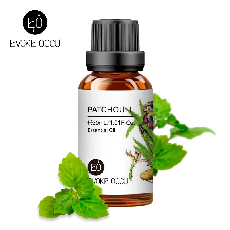 30ML Pure Jasmine Rose Mint Lavender Vanilla Essential Oil for Diffuser, Humidifier, Massage, Skin Hair Care, Soap Candle Making