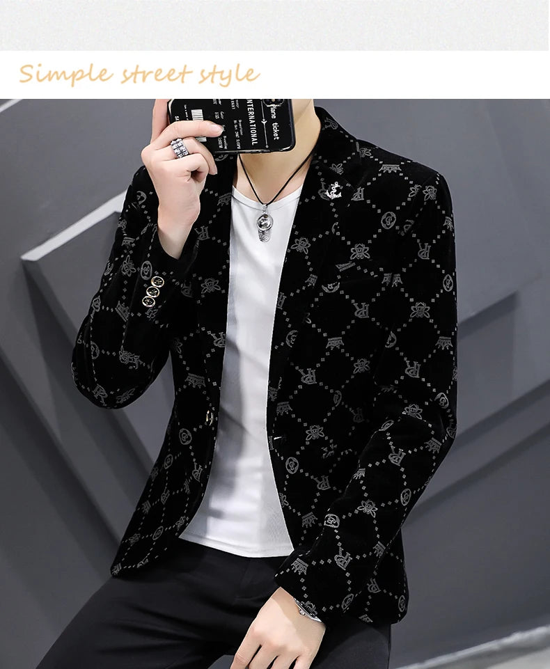 Fashionable men suit