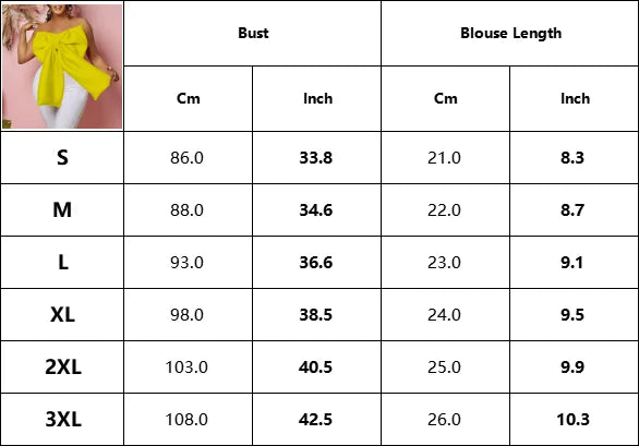 Sexy Blouse & Shirts for Woman Off the Shoulder Backless Big Bow Decorate Zipper Closure Fashion Ladies Evening Night Club Tops