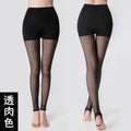 Winter Warm Leggings Sexy Slim Translucent Pantyhose Nylon Tights High Waist Elastic Wool Sock Pants Women Thermal Legging