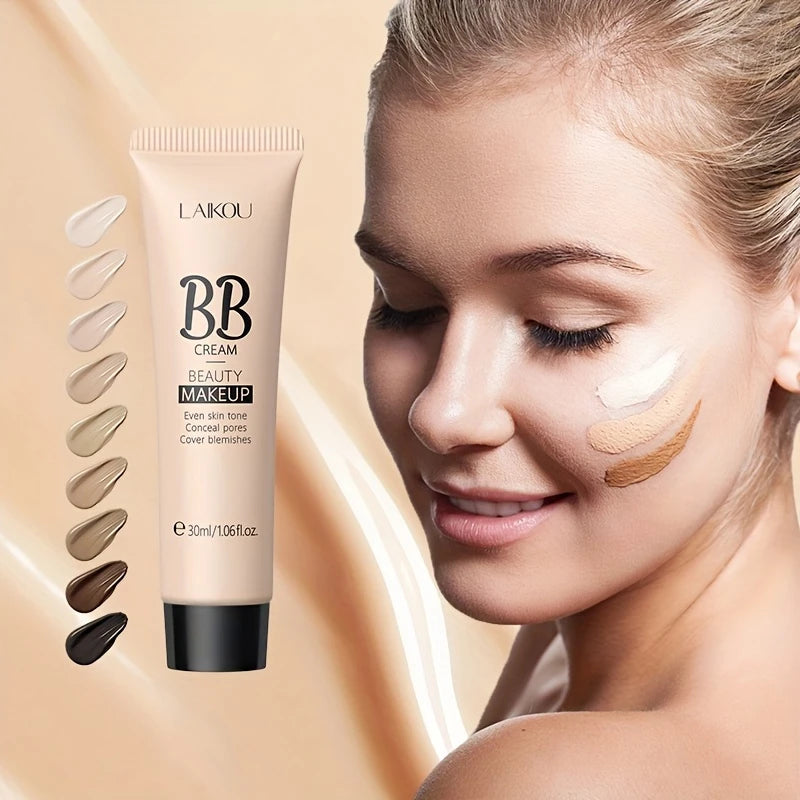 9-color Optional Concealer BB Cream 30ml Natural Facial Concealer Primer Ultimate Coverage Waterproof Foundations Makeup