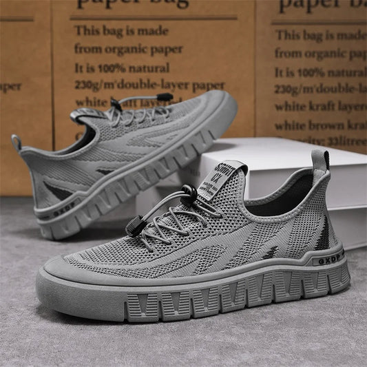 Sneakers Man Summer Design Comfortable High Quality Vulcanize Shoes for Men Non-slip Running Sports Casual Walking Comfortable