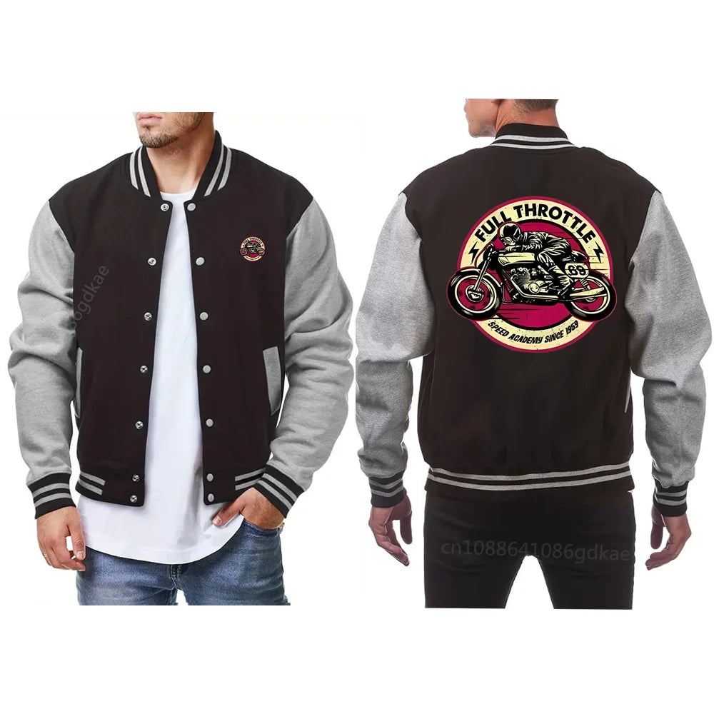 Baseball Jackets Men 2024 Autumn Winter Warm Thicken Men Jackets Windbreaker Coat US Baseball Uniform Casual Jacket Men Clothing