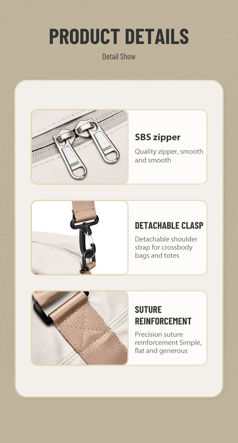 Weekender Bags for Women,Personal Item Travel Bag with Shoes Compartment,Overnight Travel Duffel Bag with Toiletry Bag
