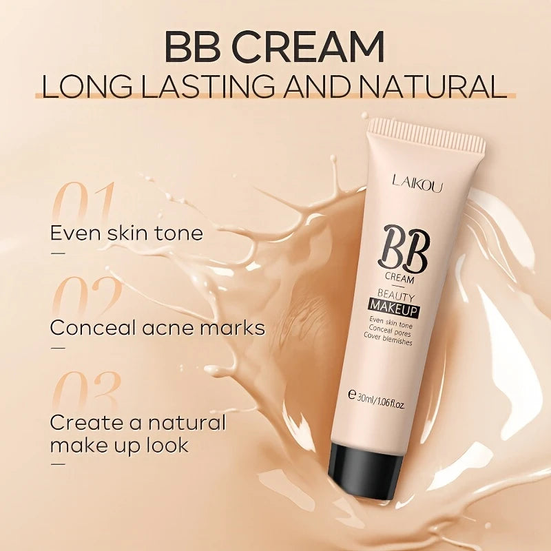9-color Optional Concealer BB Cream 30ml Natural Facial Concealer Primer Ultimate Coverage Waterproof Foundations Makeup