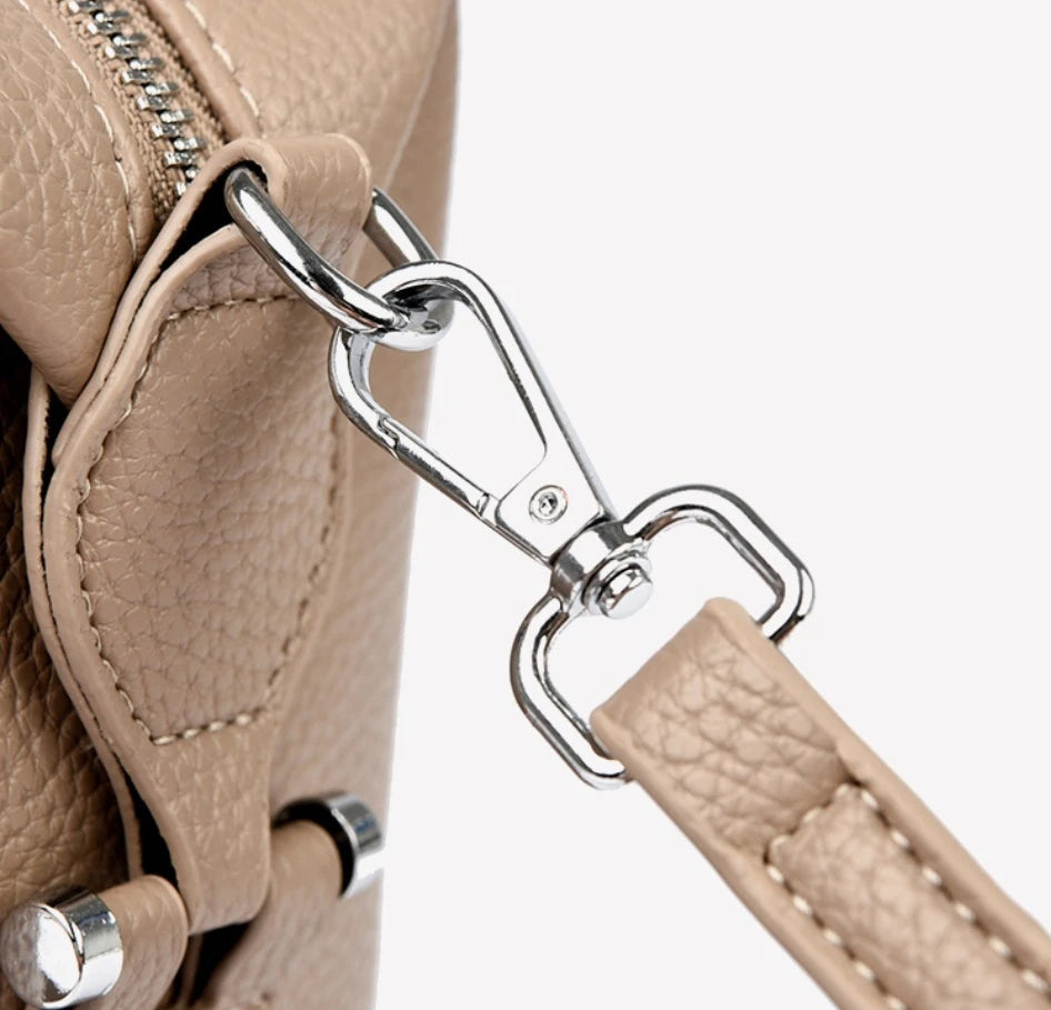 High Quality Soft Pu Leather Casual Tote Bags Women Hand Bags Shoulder Crossbody Messanger Bag Female Large Capacity Sac A Main