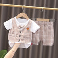 Summer Baby Girl Clothes Children Boys Fashion T-Shirt Shorts 2Pcs/Set New Toddler Casual Costume Infant Outfits Kids Tracksuits