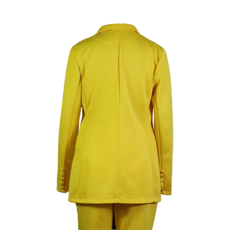 Women's Elegant Breasted Blazer