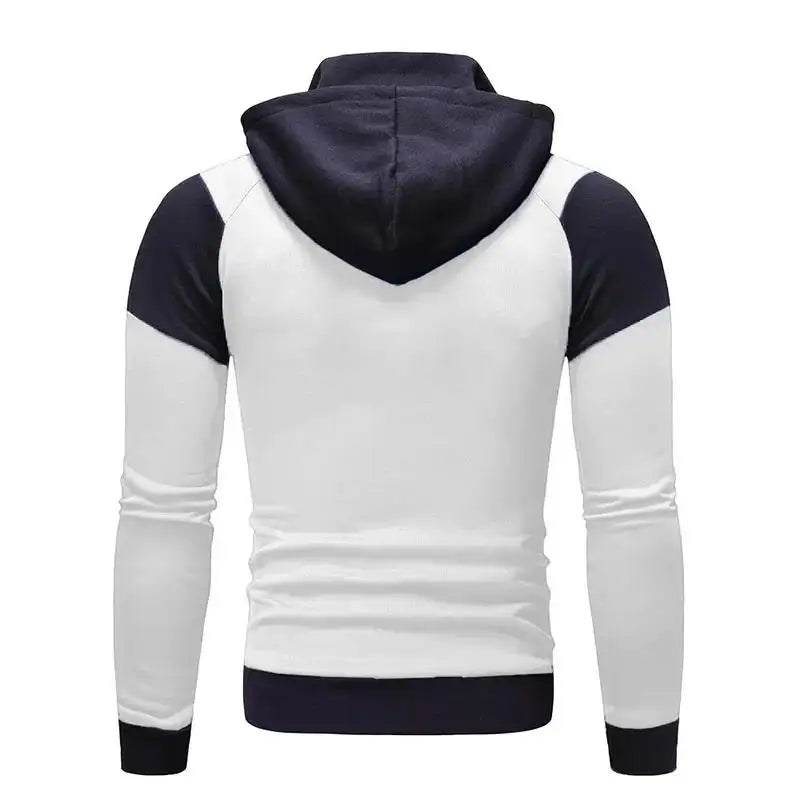 Double Zipper Sweatshirt Suit Autumn Two Piece Set of Pieces for Men Sports Suits New in Sweatshirts Hooded Zip-up Pant Sets