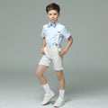 Formal Boys Suit For Wedding Children White Party Blazers Pants Baptism Outfit Kids Costume Gentlemen Teenager Prom Tuxedos Set