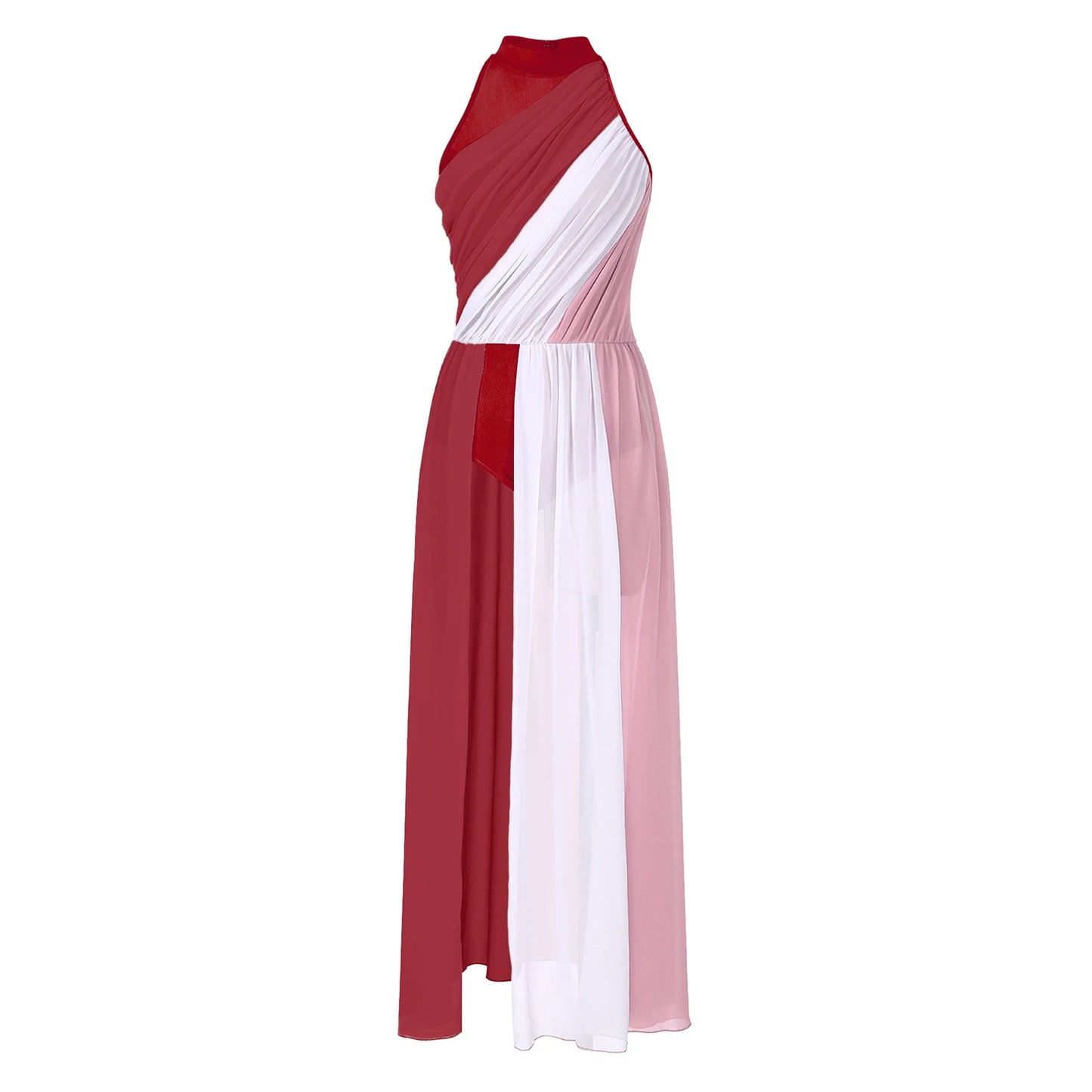 Women Worship Robe Lyrical Praise Dance Costume Modern Dress Adults Liturgical Celebration of Spirit Dancewear Performance Dress