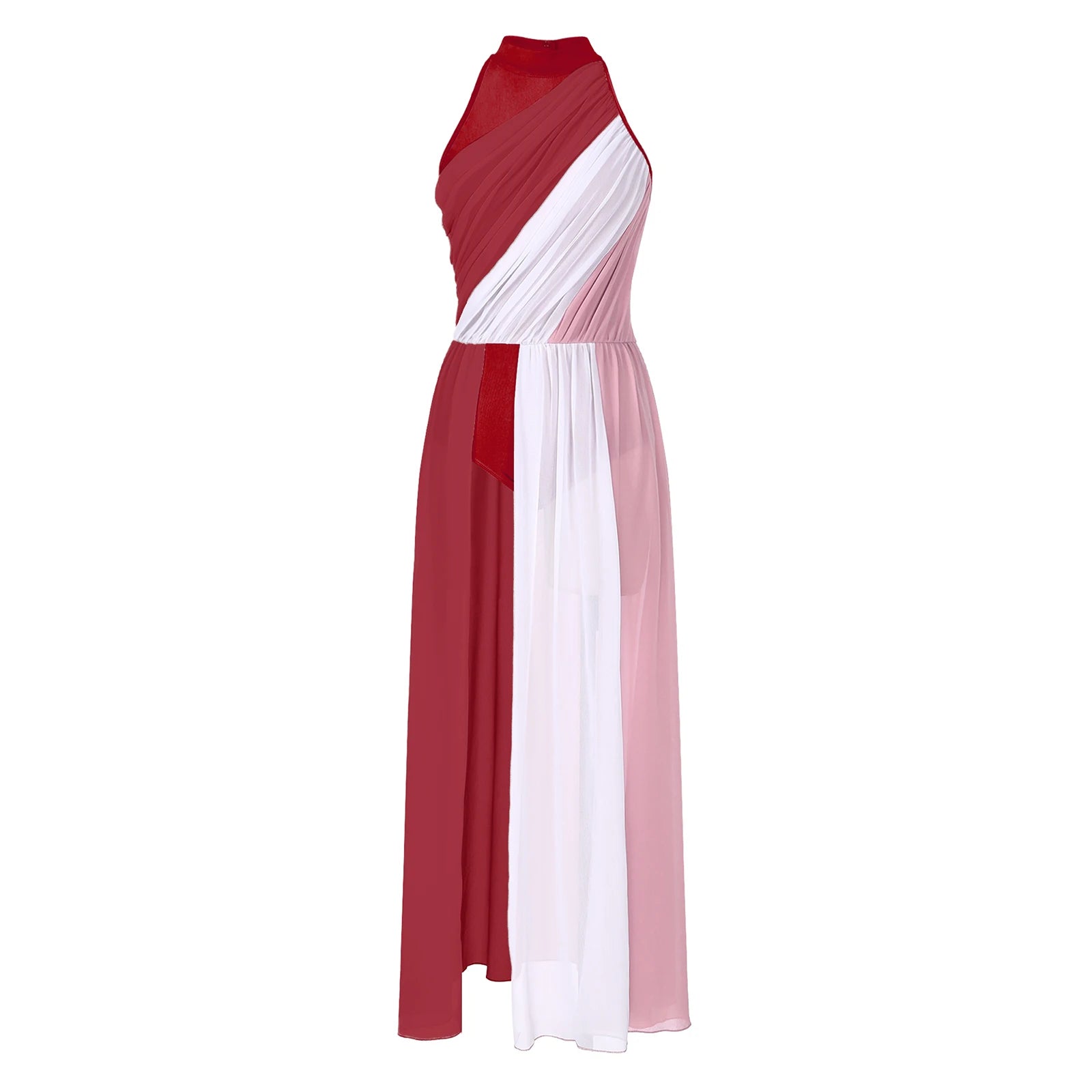 Women Worship Robe Lyrical Praise Dance Costume Modern Dress Adults Liturgical Celebration of Spirit Dancewear Performance Dress