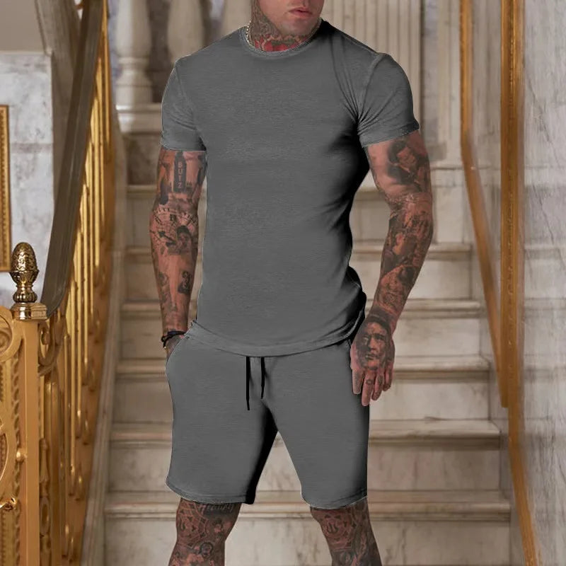 T-shirt shorts set