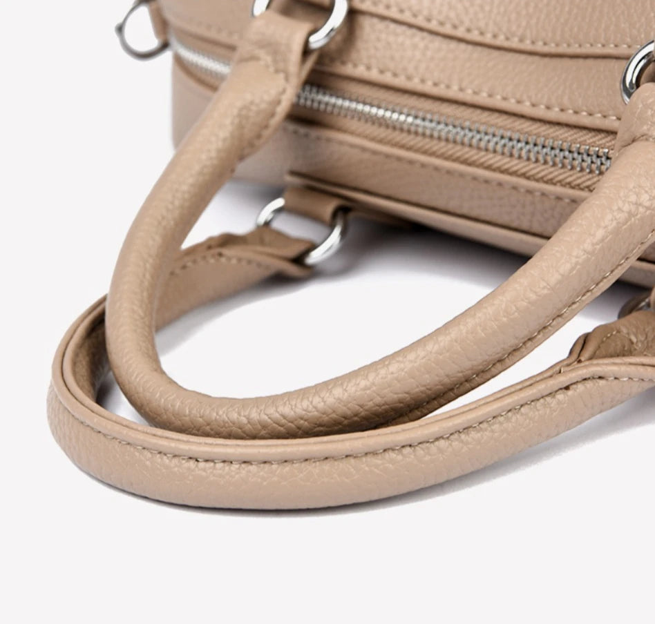 High Quality Soft Pu Leather Casual Tote Bags Women Hand Bags Shoulder Crossbody Messanger Bag Female Large Capacity Sac A Main