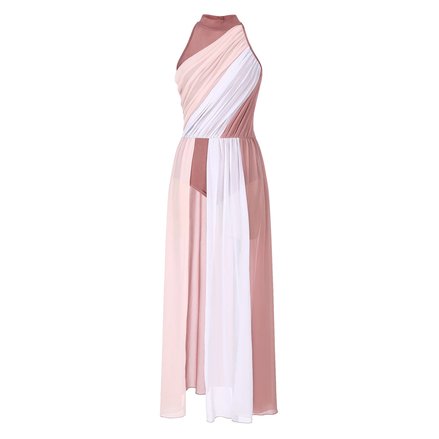 Women Worship Robe Lyrical Praise Dance Costume Modern Dress Adults Liturgical Celebration of Spirit Dancewear Performance Dress