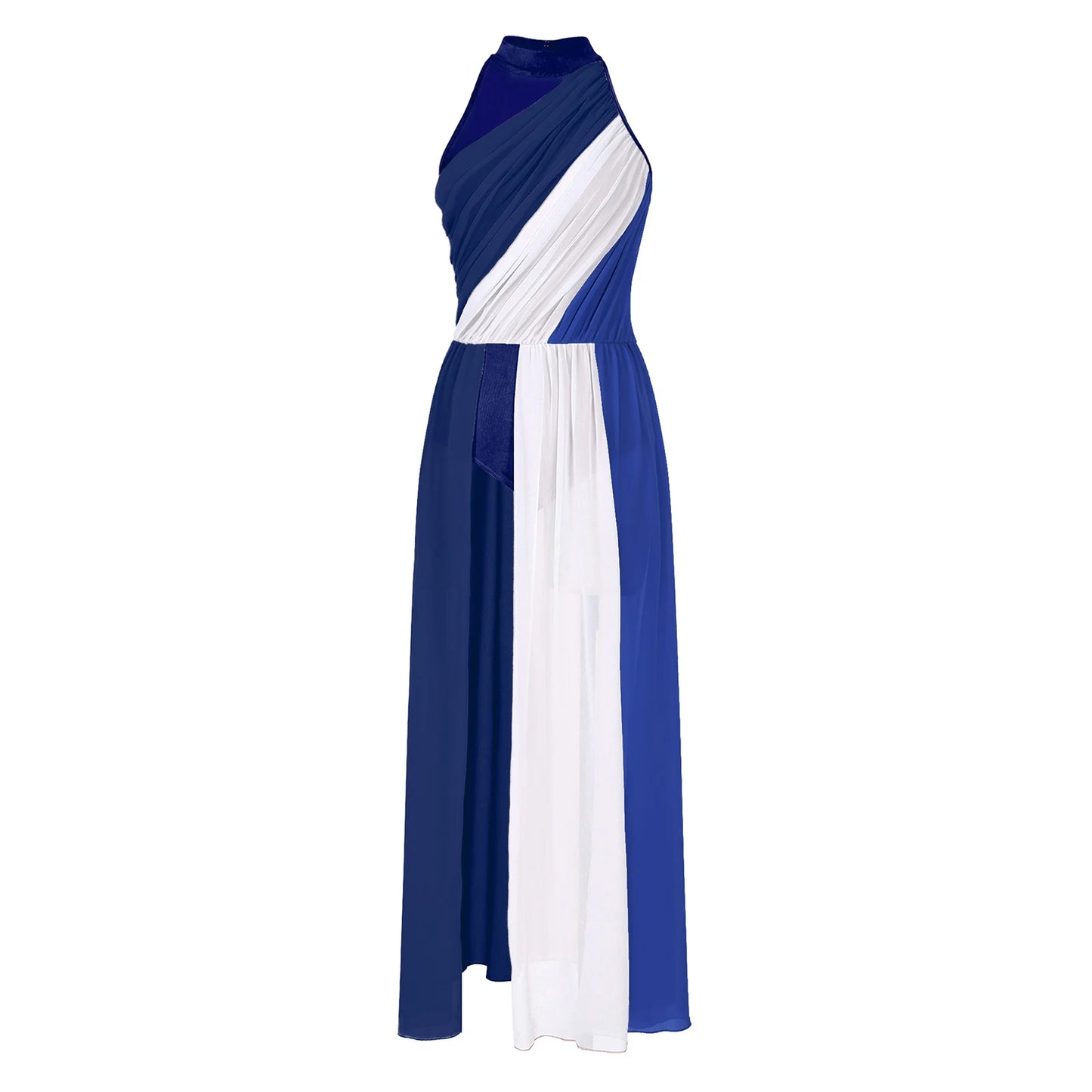 Women Worship Robe Lyrical Praise Dance Costume Modern Dress Adults Liturgical Celebration of Spirit Dancewear Performance Dress