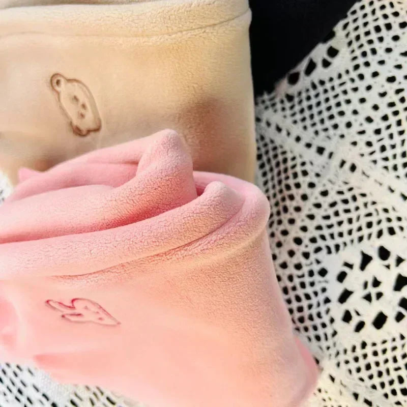 Winter New Children Thick Warm Fleece Pants Solid Kids Pp Pants Plus Thick Baby Trousers Boys Girls Casual Pants Clothes