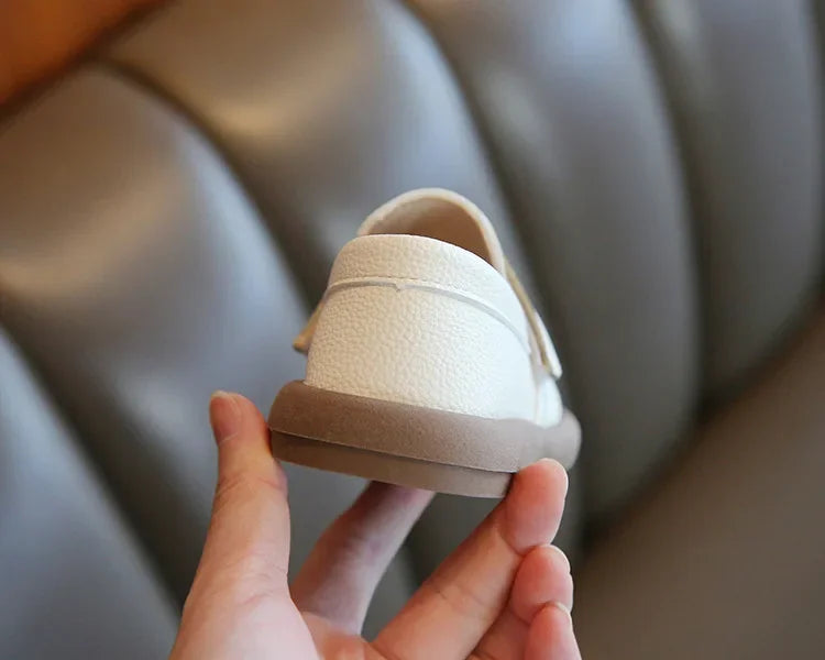 Baby Boys Casual Shoes for Wedding Party Fashion 2025 Spring Autumn Toddlers Kids Leather Shoes Slip-on Loafers Soft Flats New