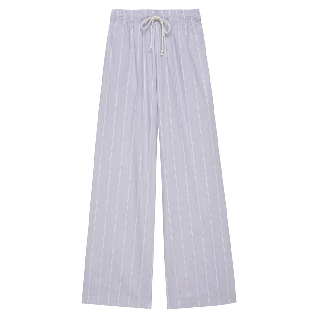 Combhasaki Women Y2K Aesthetic Wide-Leg Pants Stripe Drawstring High Elastic Waist Trousers Spring Fall Retro Sweatpants Bottoms