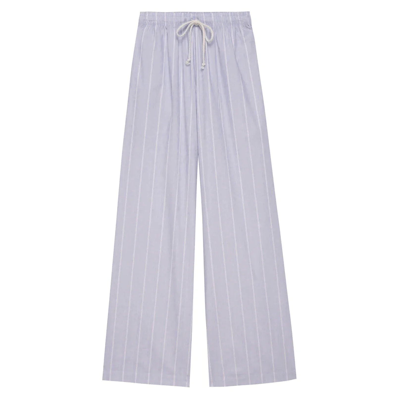Combhasaki Women Y2K Aesthetic Wide-Leg Pants Stripe Drawstring High Elastic Waist Trousers Spring Fall Retro Sweatpants Bottoms