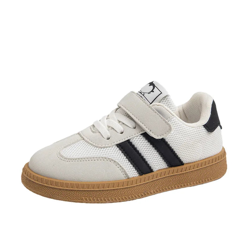 Lightweight Kids Skate Shoes 2025 New Spring Boys Non-slip Sports Footwear Breathable Training Running Fashion Sneakers