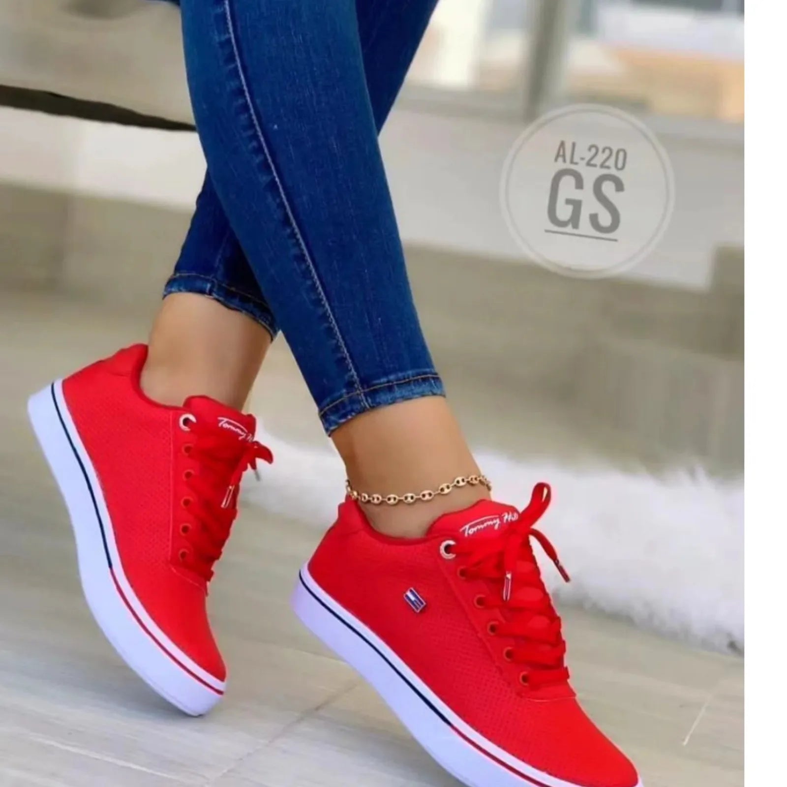 Sports Shoes for Women2024new Flat-soled Casual Sports Shoes Autumn Fashion Trend Lace-up Sports Luxury Solid Color Womens Shoes