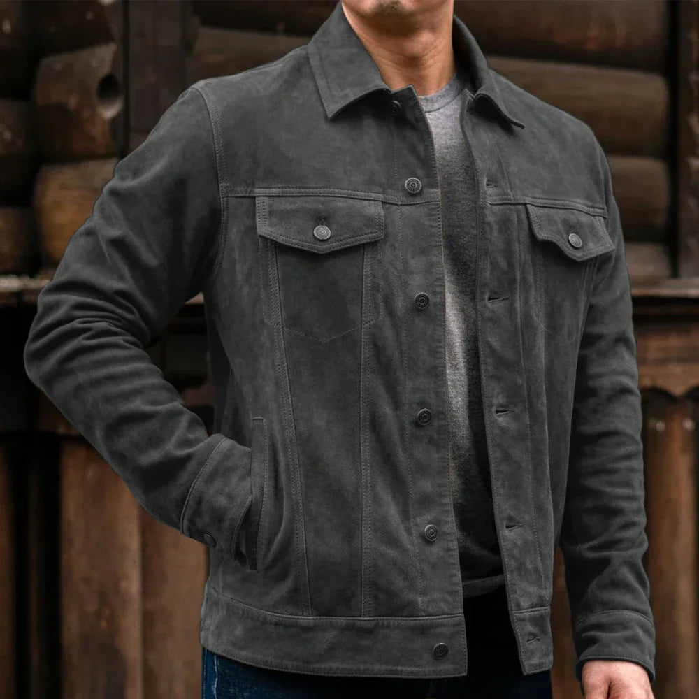 Men's Suede Jacket Suit Jackets New in Suits & Blazers for Man Mens Coat Formal Clothes Man Male Coats Blazzer Elegant Top Dress