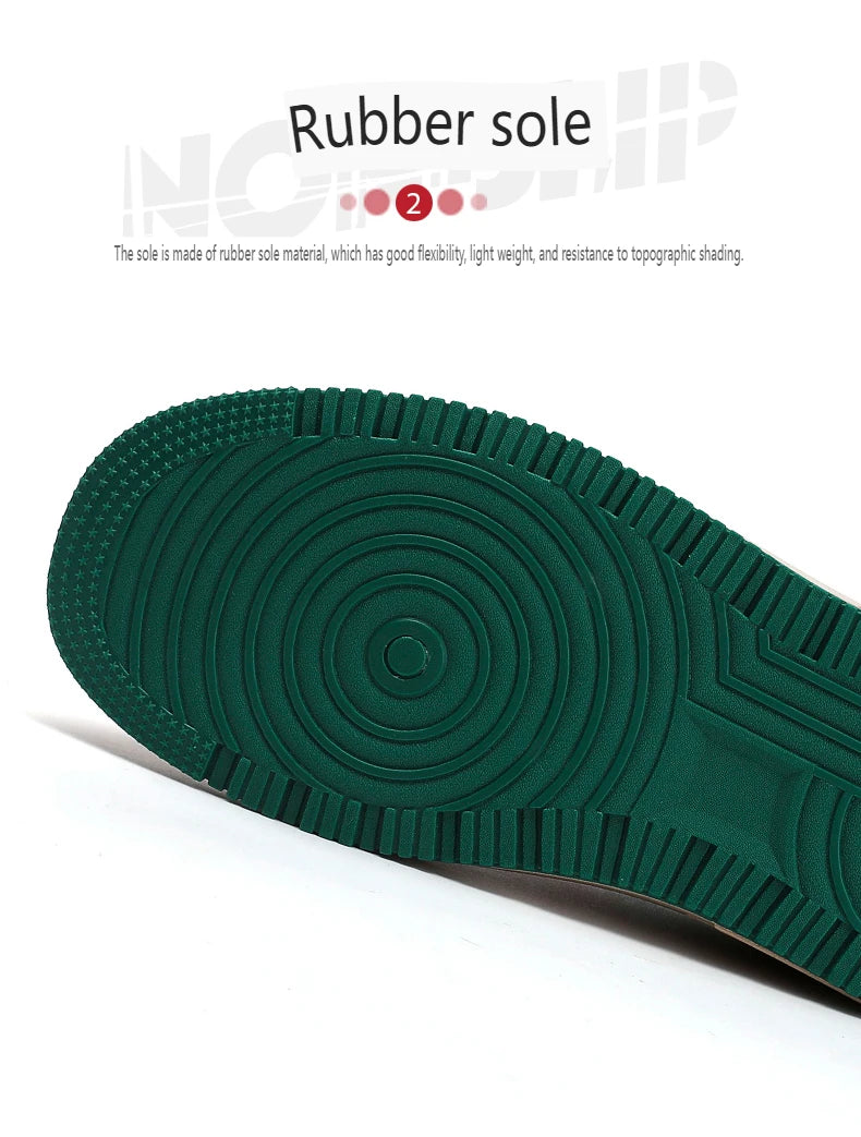 2025 Couple Style Board Shoes Retro All Comfortable Street Fashion Shoes Non-slip Wear Outdoor Casual Board Shoes