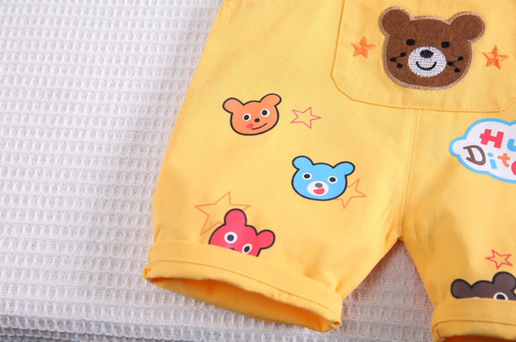 New Baby Boy Clothes Suits Summer Baby Clothes Set Print Dinosaur T-shirts+Pant 2pcs/Suit Infant Outfits Kids Girls Clothes Sets