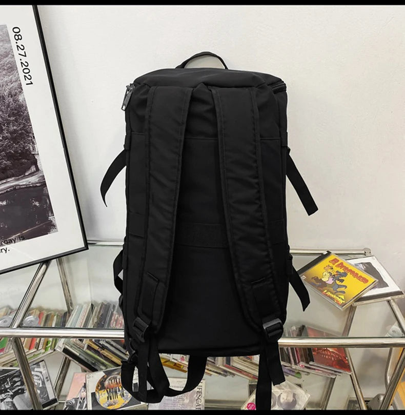 Men Large Travel Shoulder Bag Waterproof Sport Duffle Backpack Outdoor Luggage Pack Trip Bucket Rucksack Function Mochila XA380C