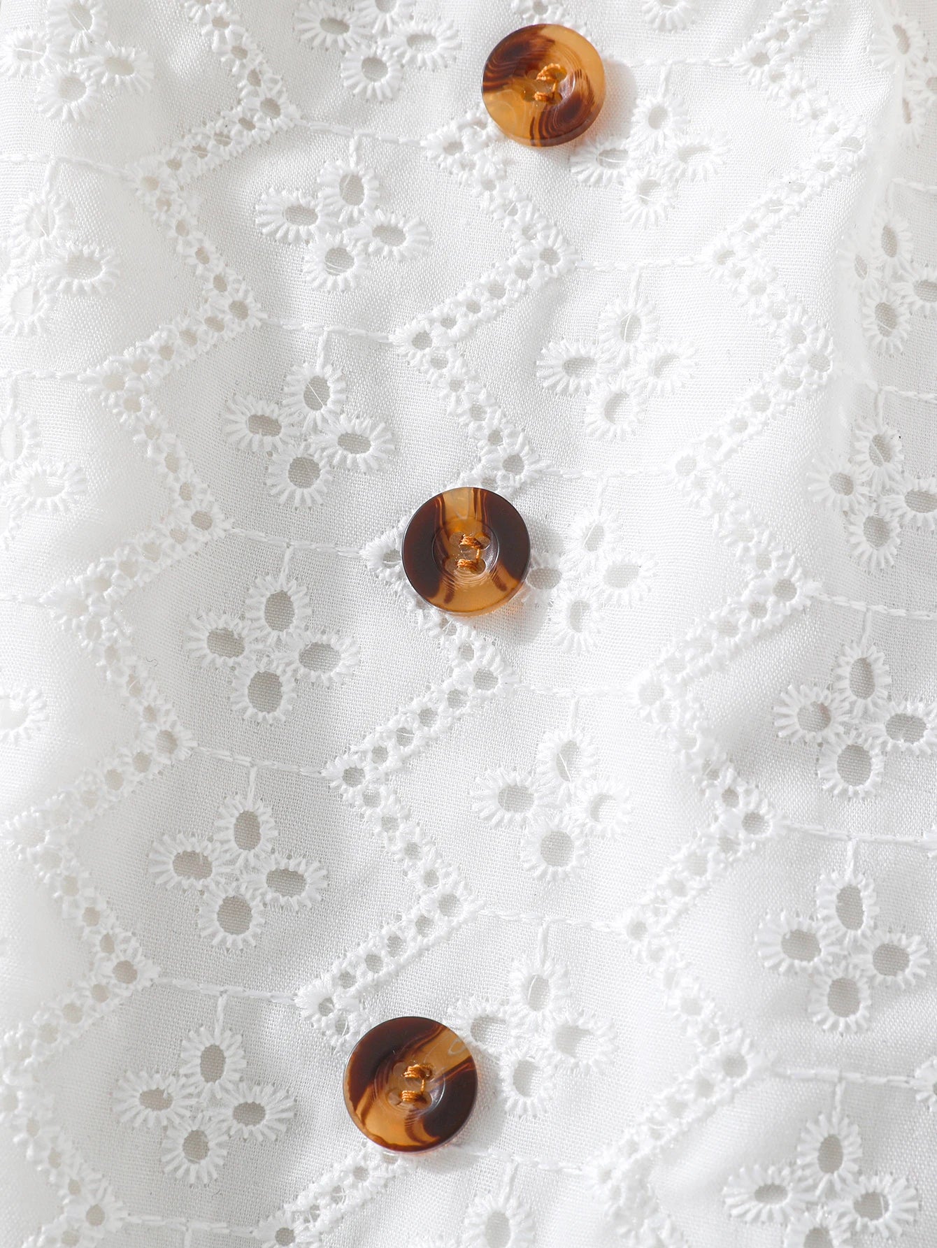 Euro-american style summer children's girls slimming hollow embroidered vest lace halter with layered breasted close sexy dress